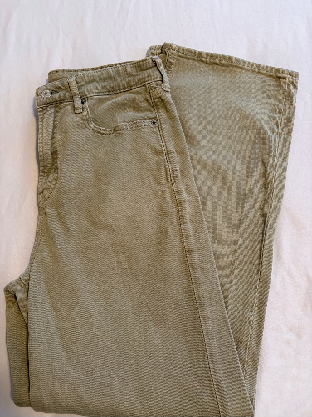 Old Navy - High Rise - Classic Wide-Leg Pants in Olive Green